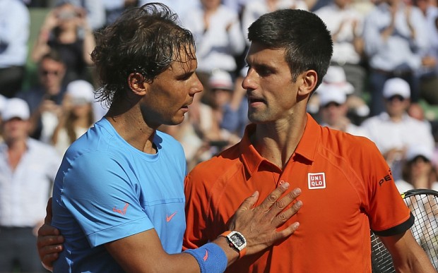 Djokovic cùng nhánh đấu với Nadal
