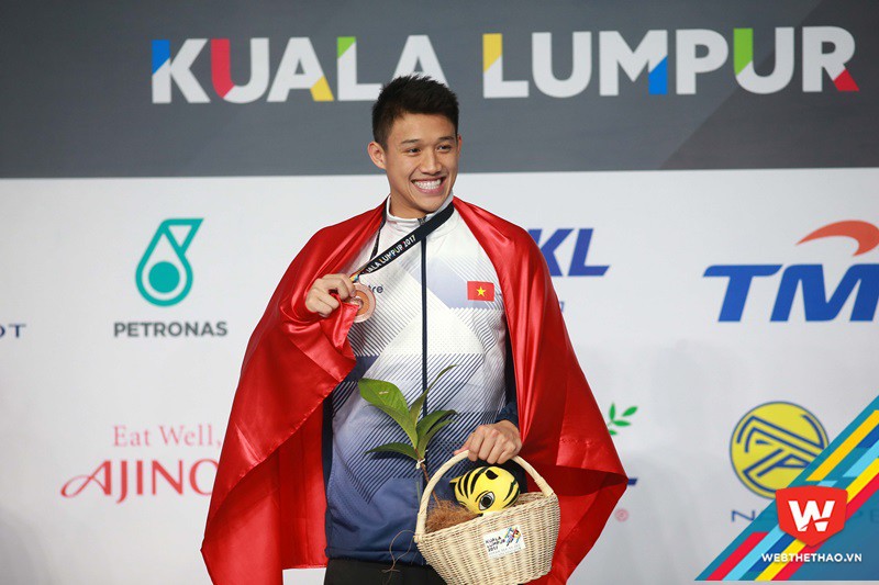 Le Nguyen Paul giành HCĐ 50m ngửa