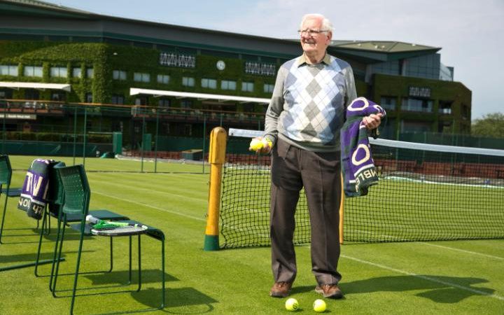 Peter Knight về thăm lại Wimbledon 