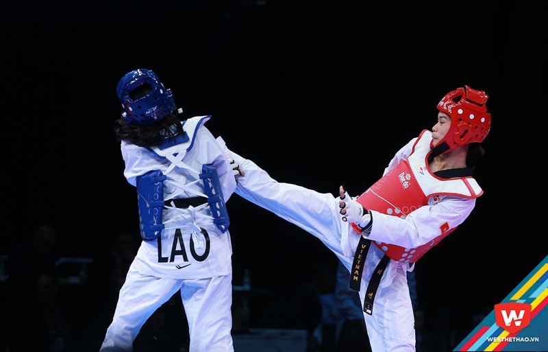 Phạm Thị Thu Hiền giành quyền vào chung kết taekwondo