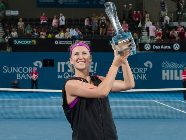 Chức vô địch Brisbane International 2016 là danh hiệu đầu tiên của Azarenka sau hơn 2 năm 