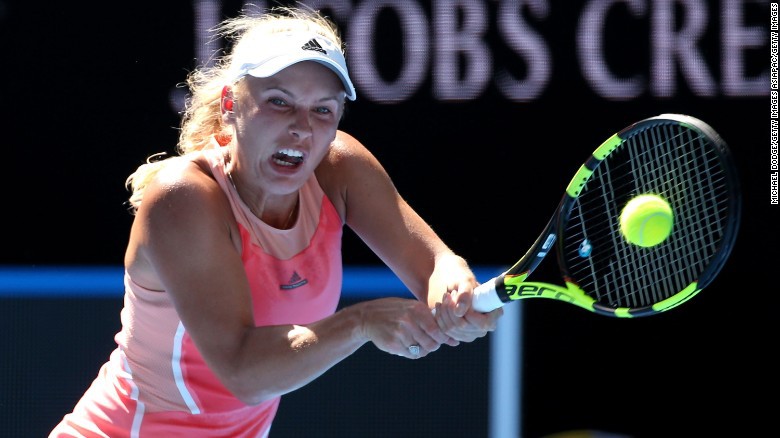 Wozniacki đã sớm bị loại khỏi Australian Open 2016