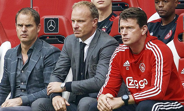 Dennis Bergkamp (ngồi giữa)