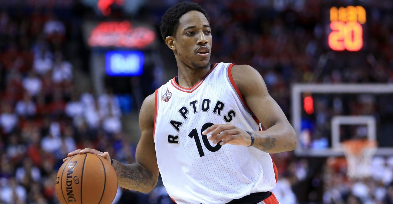 DeRozan đang dẫn đầu danh sách ghi điểm trung bình mỗi trận ở NBA