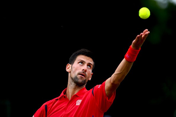 Djokovic giao bóng không quá uy lực nhưng hiểm