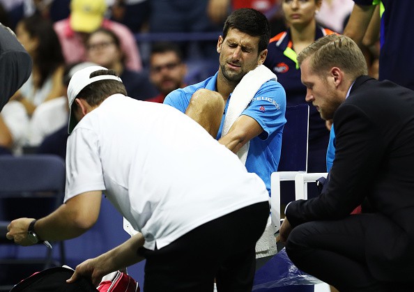 Chấn thương ngón chân ảnh hưởng lớn tới phong độ của Djokovic