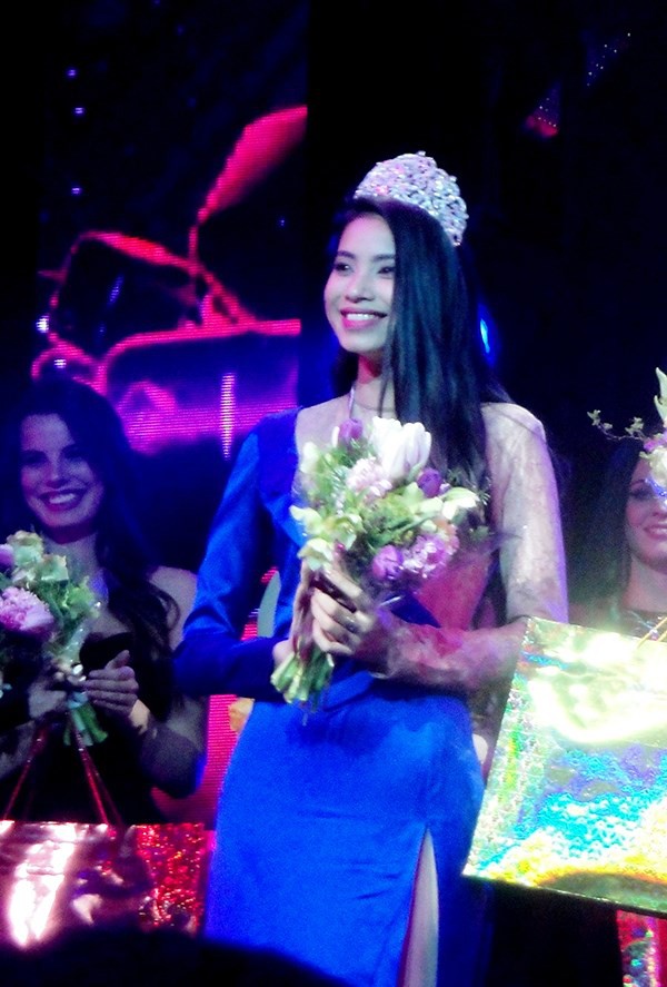 Phạm Hương giành ngôi vị Á hậu 1 Hoa hậu thể thao thế giới tại Sochi