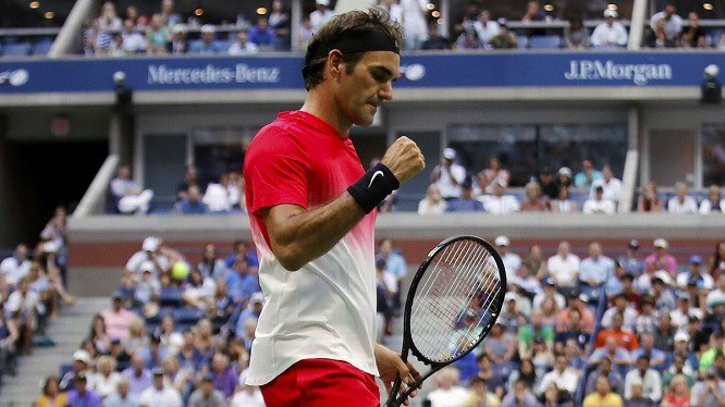 Federer vất vả giành vé vào vòng 3 US Open