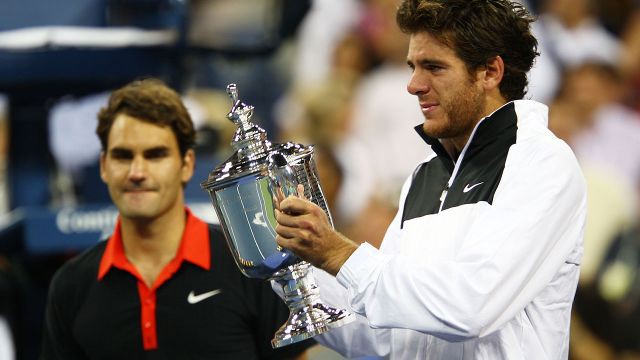 Del Potro đánh bại Federer sau 5 set ở trận chung kết US Open 2009