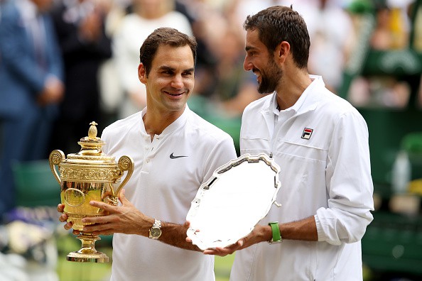 Federer lập kỷ lục 8 lần vô địch Wimbledon