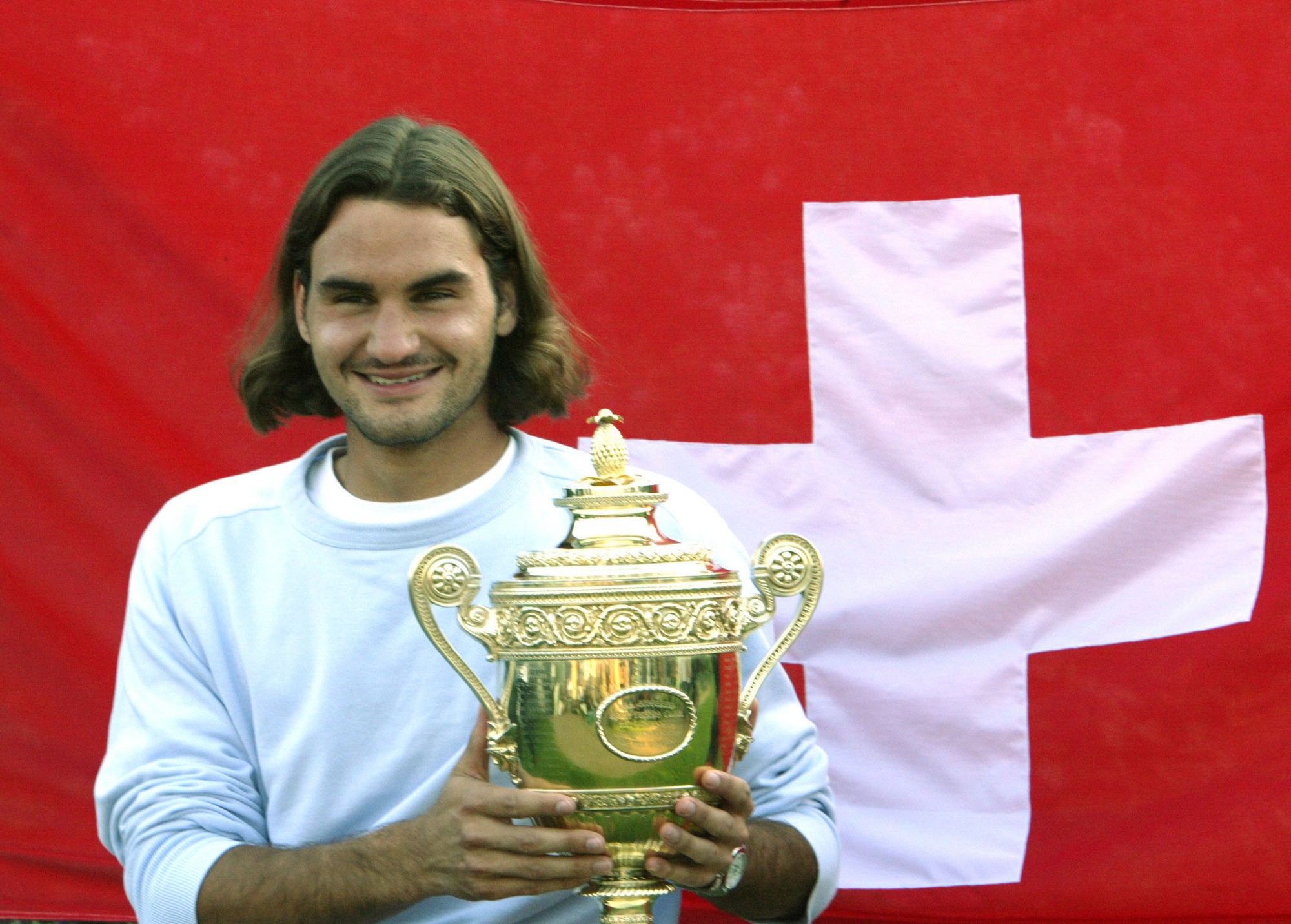 Wimbledon 2003 là danh hiệu Grand Slam đầu tiên của Federer