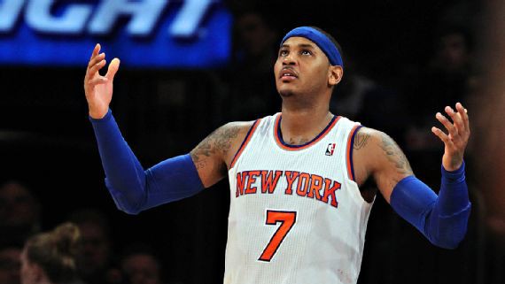 Carmelo Anthony không biết dự tính sắp tới của CLB là gì