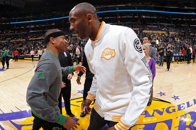 Thomas thăng hoa nhờ những lời khuyên từ Kobe Bryant