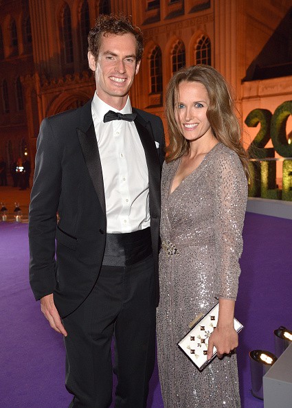 Vợ chồng Murray ở buổi tiệc dành cho nhà vô địch Wimbledon 2016