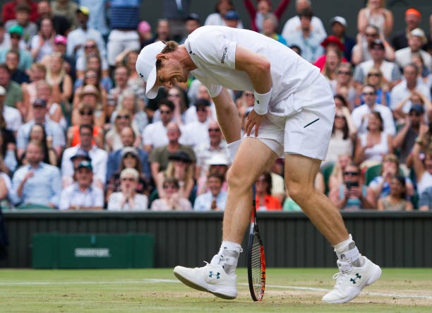 Chấn thương hông cũng khiến Murray sớm trở thành ĐKVĐ của Wimbledon