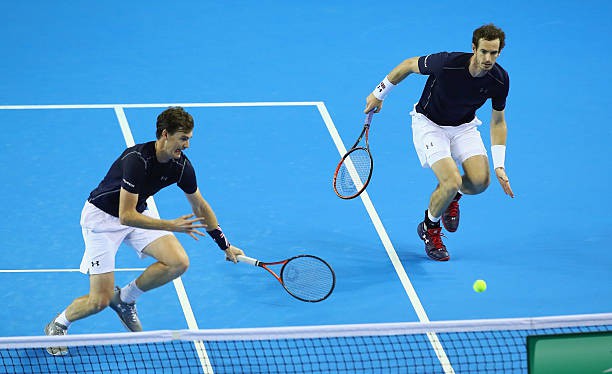 Jamie và Andy Murray kết hợp cùng nhau tại Davis Cup