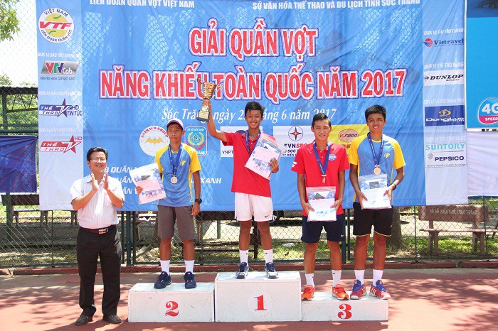 Khánh Duy vô địch đơn nam U16