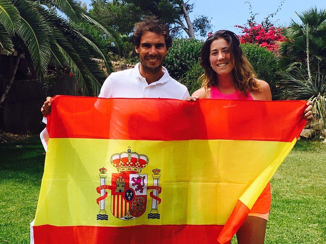 Nadal và Muguruza giúp Tây Ban Nha có 2 tay vợt cùng giữ vị trí số 1 thế giới