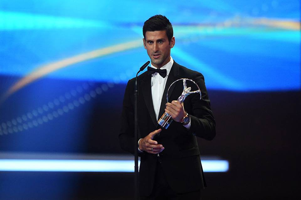Djokovic năm thứ 2 liên tiếp nhận giải thưởng Laureus