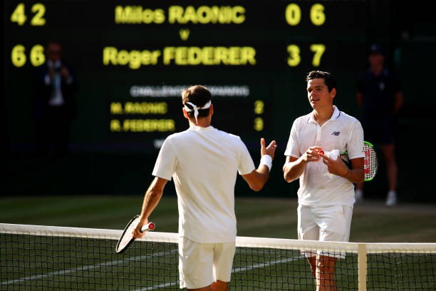 Federer trả thành công món nợ trước Raonic ở mùa trước