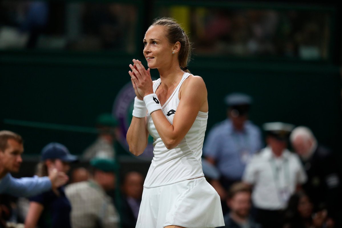 Tay vợt hạng 87 thế giới Rybarikova đang viết tiếp câu chuyện cổ tích tại Wimbledon