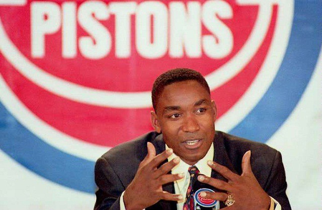 Isiah Thomas là huyền thoại của Detroit Pistons