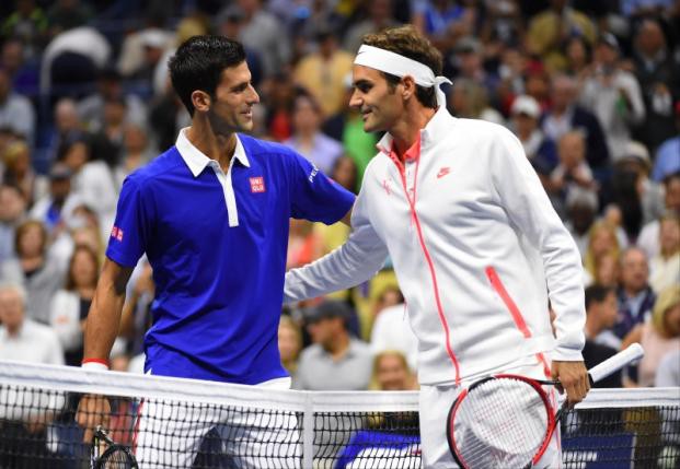 Djokovic và Federer 