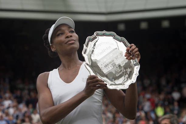 Venus Williams với ngôi á quân Wimbledon 2017