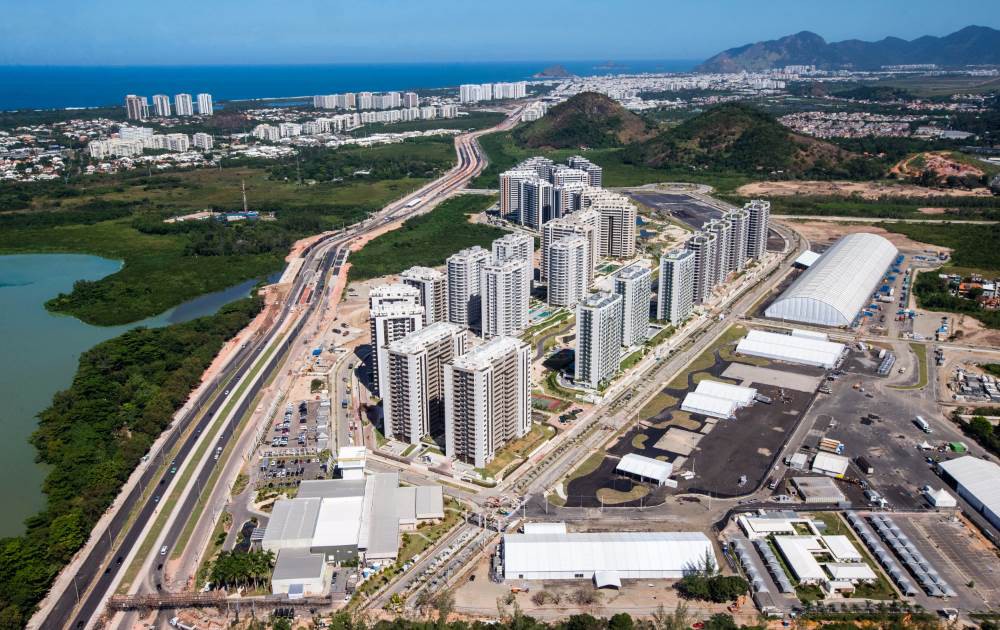 Khung cảnh toàn bộ làng VĐV Olympic Rio