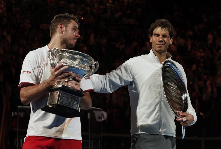 Wawrinka giành Grand Slam đầu tiên sau chiến thắng trước Nadal ở Australian Open 2014