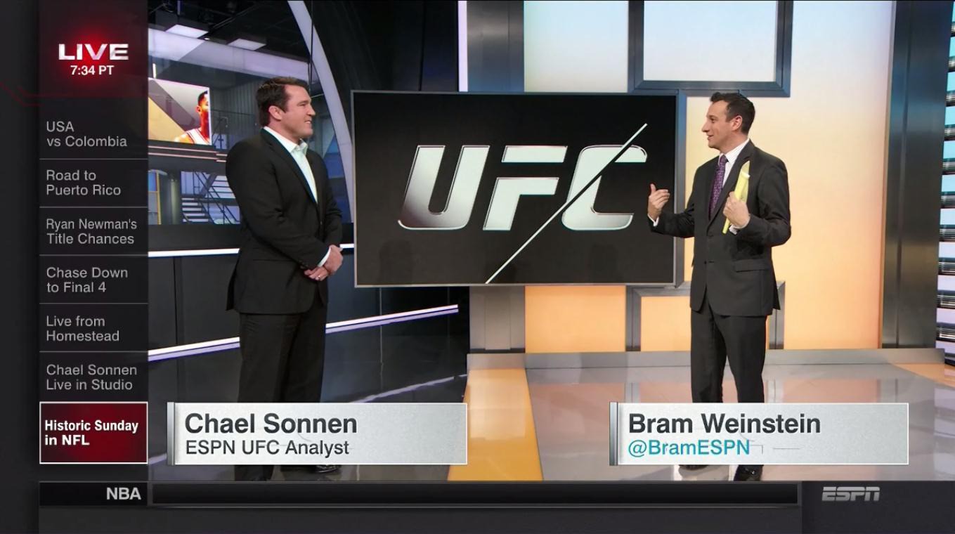 ufc espn