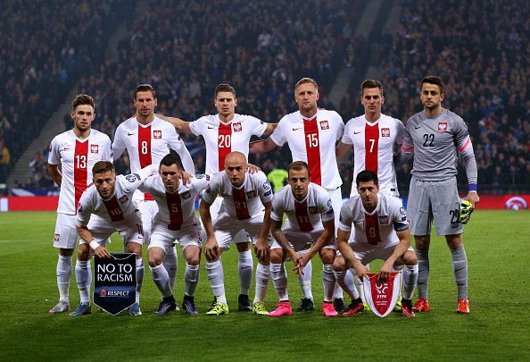Ba Lan sẽ tranh tài với Đức, Ukraine và Bắc Ireland ở bảng C VCK EURO 2016