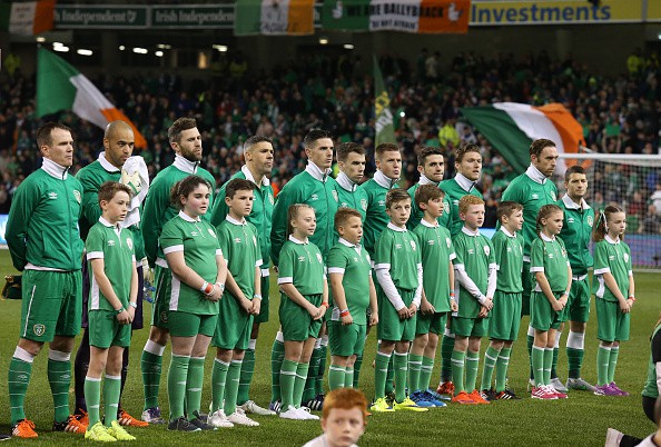 CH Ireland sẽ nằm ở bảng E cùng Bỉ, Thụy Điển và Italia ở VCK EURO 2016