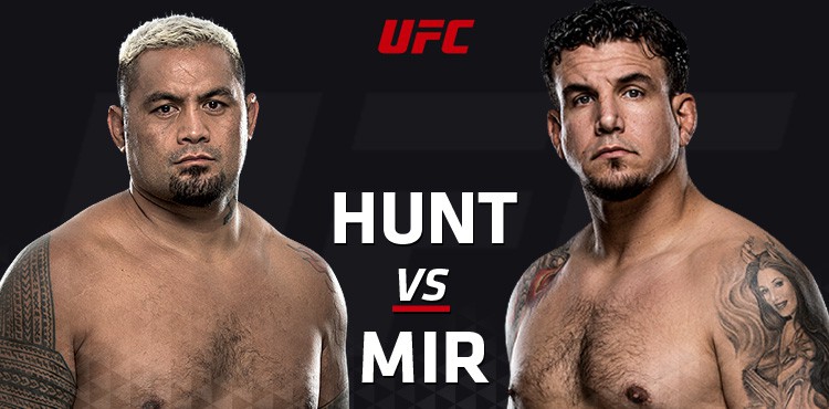 Cuộc đấu giữa Mark Hunt và Frank Mir là tâm điểm của UFC Fight Night 85