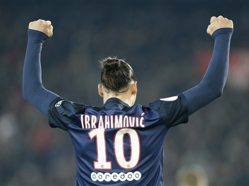 Ghi 1 bàn, kiến tạo 1 bàn, Zlatan Ibrahimovic lại có thêm một cuối tuần “bá đạo” nữa ở Ligue 1. Phong độ ấn tượng của tiền đạo người Thụy Điển giúp Paris Saint Germain dễ dàng hạ đo ván Saint-Etienne 4-1 hôm chủ nhật vừa rồi và tiếp tục vững vàng ở ngôi đầu bảng xếp hạng Ligue 1.