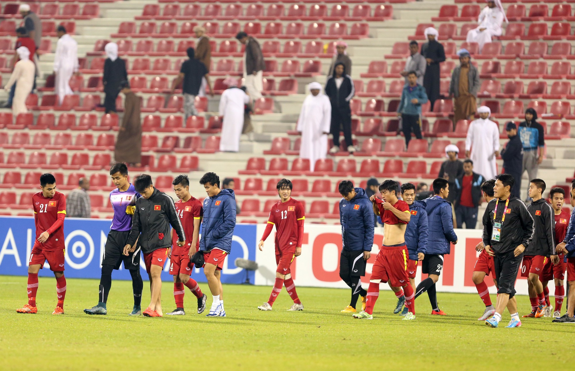 U.23 VN đã thể hiện bộ mặt khác hẳn ở lượt trận cuối gặp U.23 UAE