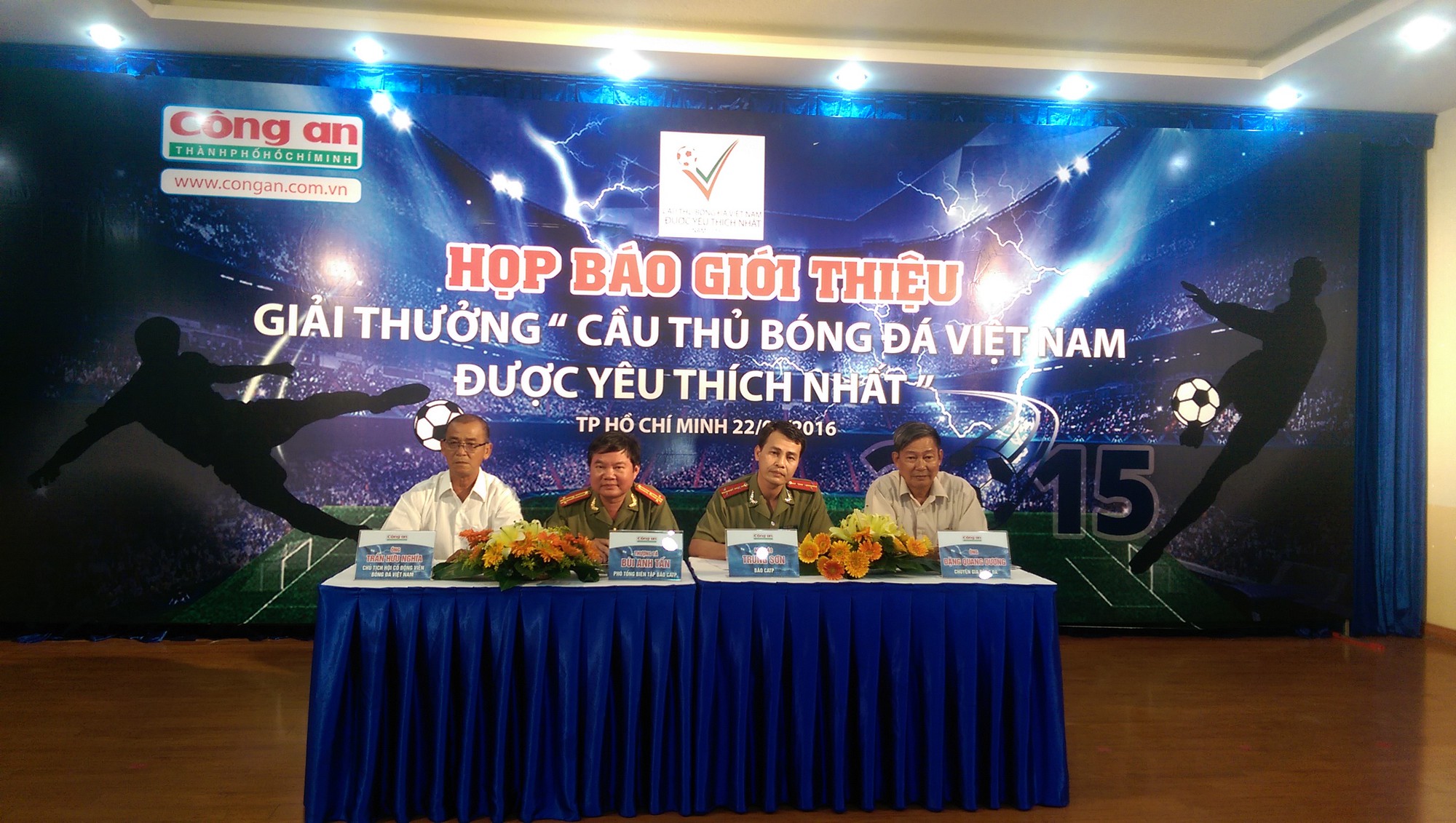 Buổi họp báo giói thiệu giải