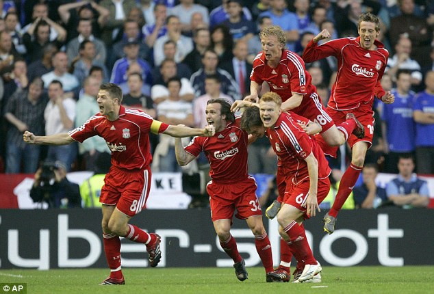 Hai năm sau, lại là Liverpool đánh bại Chelsea ở bán kết Champions League 2006/07 nhờ loạt đá luân lưu trên sân Anfield (2 lượt trận hòa 1-1)