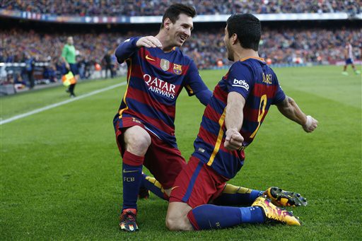 Messi và Suarez tiếp tục tỏa sáng để giúp Barca hạ gục Sporting Gijon