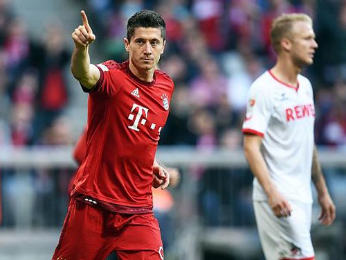Chiến thắng 4-0 cho Bayern Munich trước FC Köln, dường như thời điểm này chẳng có cách nào để ngăn chặn Robert Lewandowski và các đồng đội ngừng ghi bàn tại Bundesliga 
