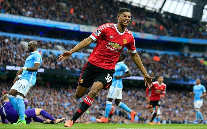 Marcus Rashford đang cho thấy những bước tiến vững chắc tại Premier League