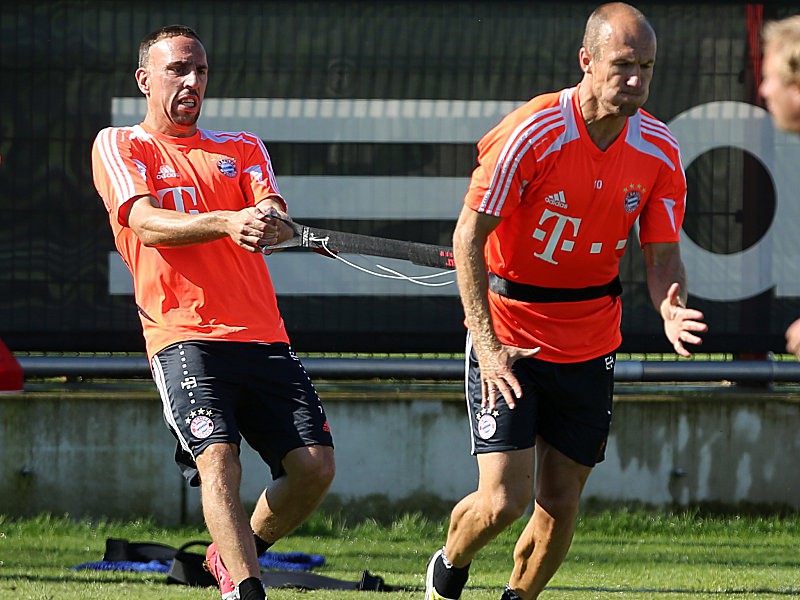 Ribery đã tập luyện bình thường trở lại sau 2 tháng chấn thương