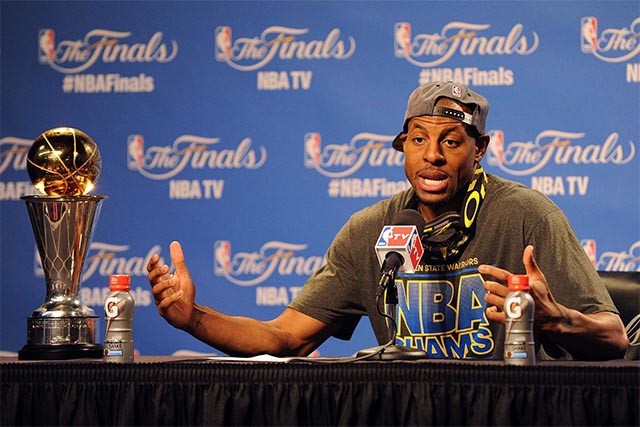 Iguodala đoạt MVP loạt chung kết NBA 2015