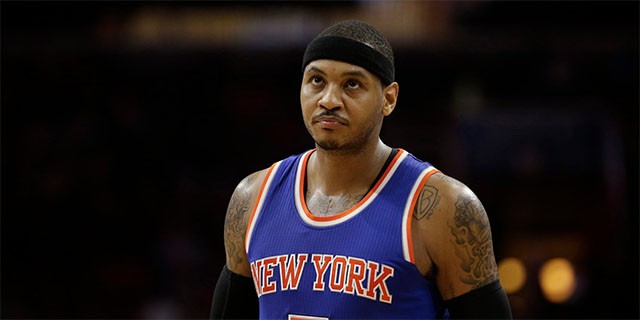 Đang có nghi án ban huấn luyện New York Knicks xem thường Carmelo Anthony