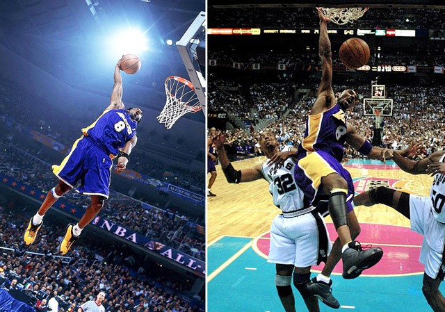 Kobe Bryant bay cao cùng Adidas The Kobe.