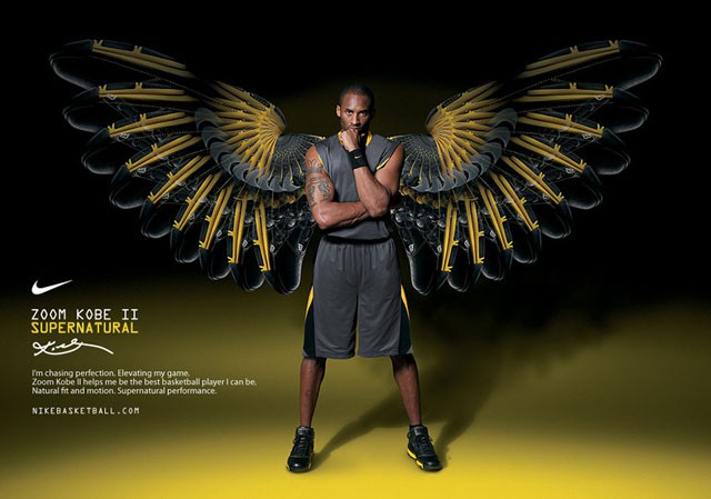 Hình ảnh quảng cáo mẫu Nike Zoom Kobe 2.