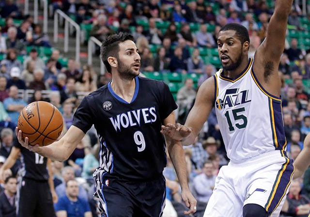 Ricky Rubio luôn đóng góp rất nhiều vào mặt trận tấn công của Timberwolves.