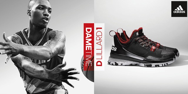 Damian Lillard cùng mẫu giày thửa riêng đầu tiên với Adidas