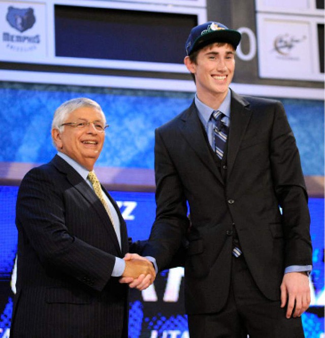 Gordon Hayward tại kỳ NBA Draft 2010