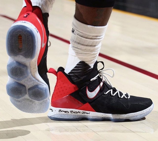 Nike LeBron 14 “Black/Red” PE